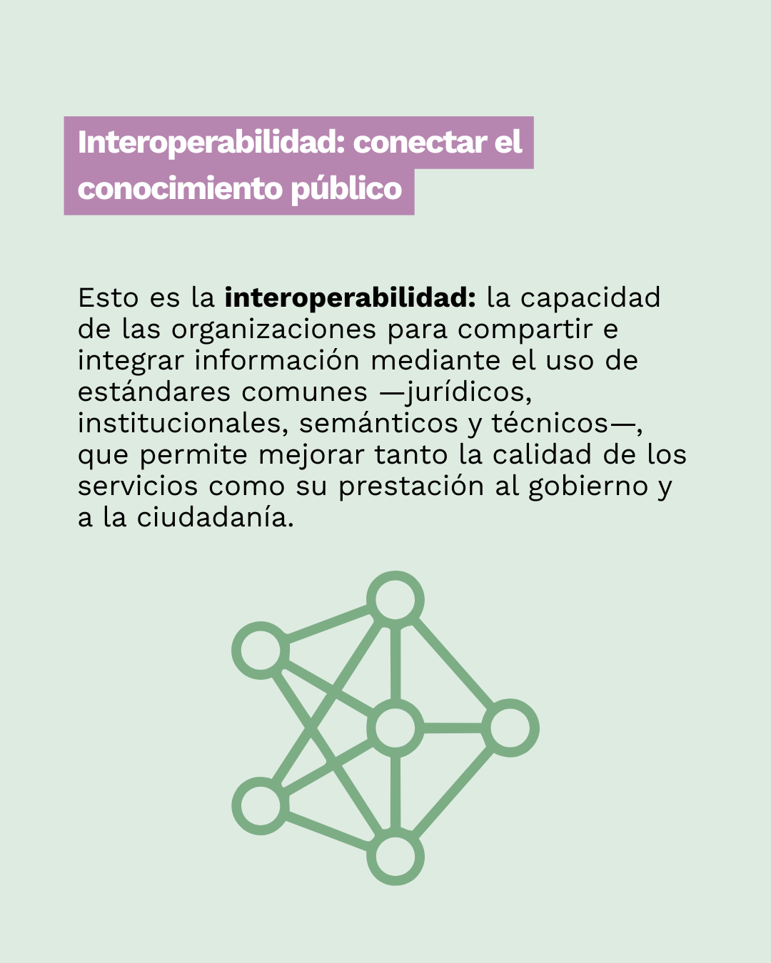 Conceptos Justos sobre interoperabilidad, lámina 5