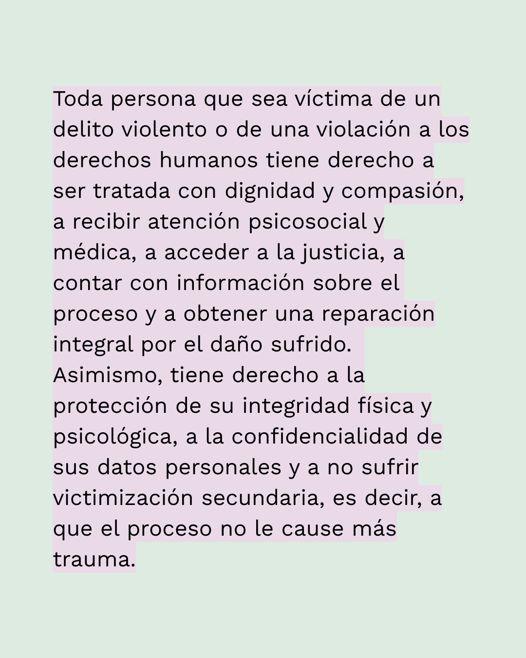 Conceptos Justos sobre víctima, lámina 5